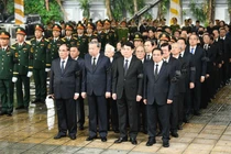 Trọng thể lễ viếng nguyên Chủ tịch nước Trần Đức Lương