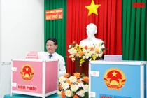 Cử tri tỉnh Gia Lai nô nức tham gia ngày hội non sông