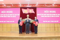 2 tân Phó Bí thư Tỉnh ủy Thanh Hóa