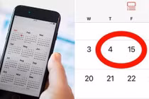 Bất ngờ lý do lịch trên điện thoại thiếu hẳn 10 ngày