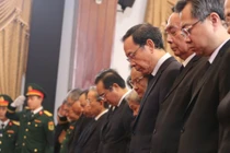 Lễ viếng nguyên Chủ tịch nước Trần Đức Lương tại TP HCM