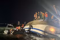 Lật tàu Vịnh Xanh 58 trên Vịnh Hạ Long, tìm thấy 46 nạn nhân