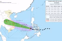 Bão Kalmaegi tiến vào Biển Đông, cảnh báo rủi ro thiên tai cấp 4