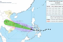 Bão Kalmaegi tiến vào Biển Đông, cảnh báo rủi ro thiên tai cấp 4