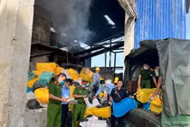 An Giang tiêu hủy hơn 256.000 bao thuốc lá nhập lậu