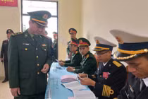 Không khí bầu cử sớm rộn ràng trên đảo tiền tiêu Bạch Long Vĩ