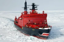 Tàu phá băng mạnh nhất thế giới nhờ công nghệ hạt nhân