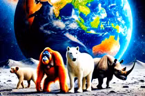 Hé lộ tham vọng nuôi mầm sự sống trên Mặt trăng 