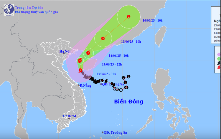 Bão số 1 Wutip tiếp tục mạnh lên cấp 11, giật cấp 14