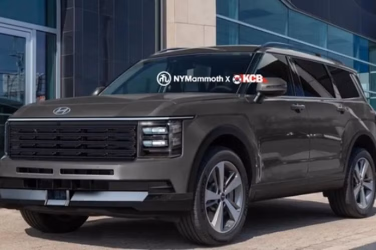 Hyundai Palisade 2025 bat ngo lo noi that, nhieu chi tiet giong SantaFe moi