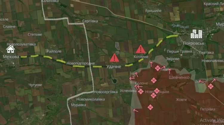 Nga cat duong gan Pokrovsk va Mirnograd, buoc quan Ukraine rut lui-Hinh-15