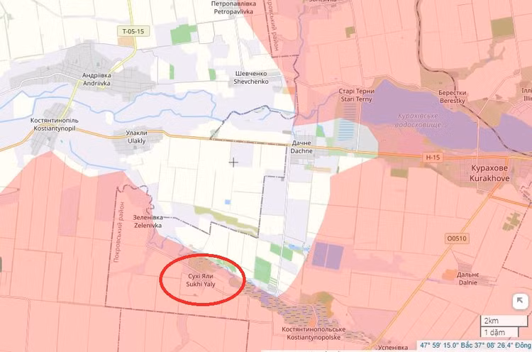 Tuyen phong thu cua Ukraine o nam Kurakhove sup do hoan toan-Hinh-9