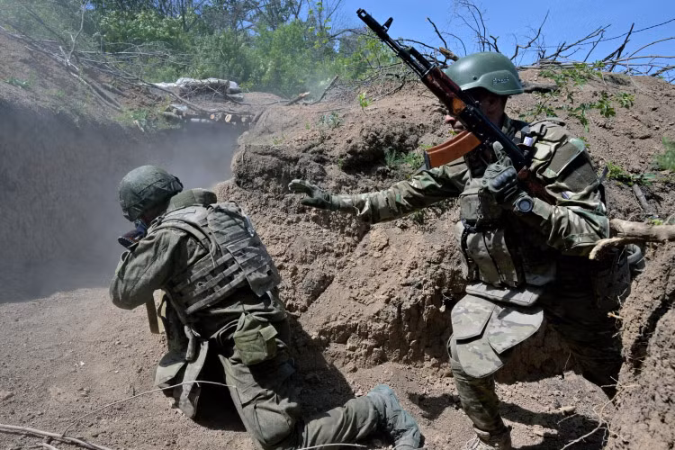 Nga de bep quan Ukraine o Chasov Yar, Ukraine mat the chu dong-Hinh-3