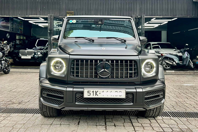 Mercedes-AMG G63 doc nhat Viet Nam, dong co do nguoi Viet lap rap