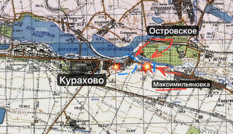 Kurakhove bị bao vây, quân Ukraine bỏ chạy giữa làn đạn - Hình 2 Kurakhove bi bao vay, quan Ukraine bo chay giua lan dan-Hinh-2