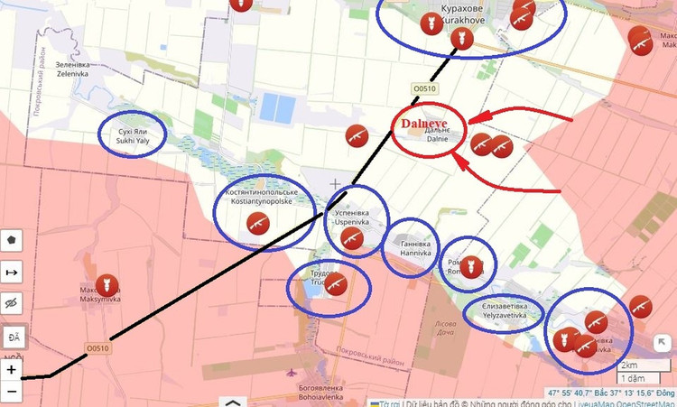 Kurakhove bị bao vây, quân Ukraine bỏ chạy giữa làn đạn - Hình 9 Kurakhove bi bao vay, quan Ukraine bo chay giua lan dan-Hinh-9