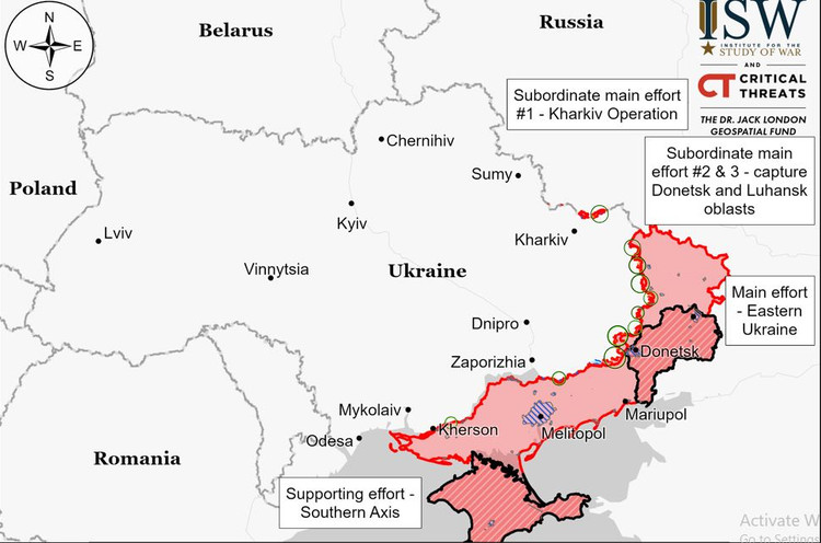 Trong 3 ngay, Lu doan 47 tinh nhue cua Ukraine bi danh te liet