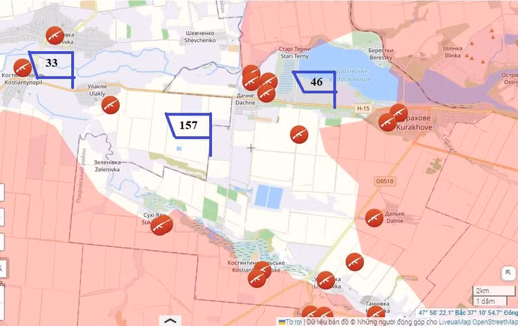 Ukraine tung vien binh toi Kurakhove, Nga hoan thanh khep vong vay-Hinh-2