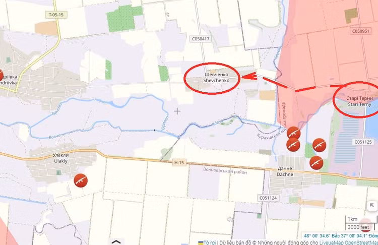 Ukraine tung vien binh toi Kurakhove, Nga hoan thanh khep vong vay-Hinh-8