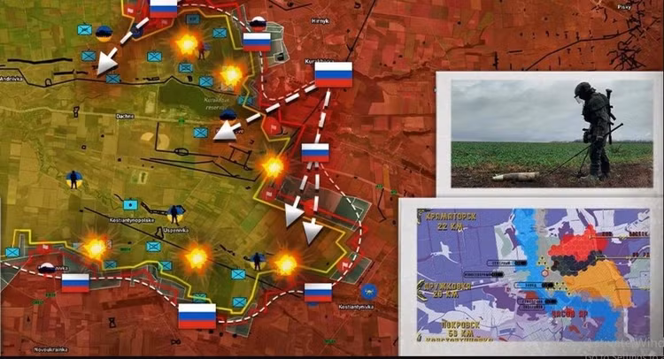 Quan Nga siet vong vay, “thit chat thong long” o Kurakhove-Hinh-9