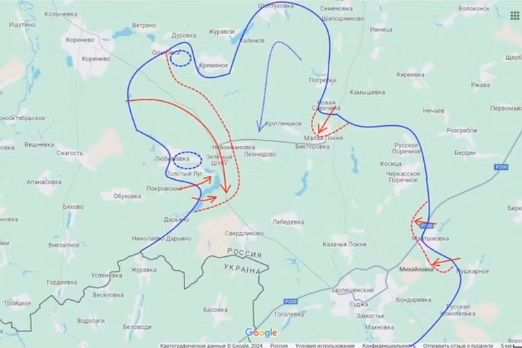 Ukraine don 14 lu doan toi Kursk, Nga tap trung 50.000 quan-Hinh-3