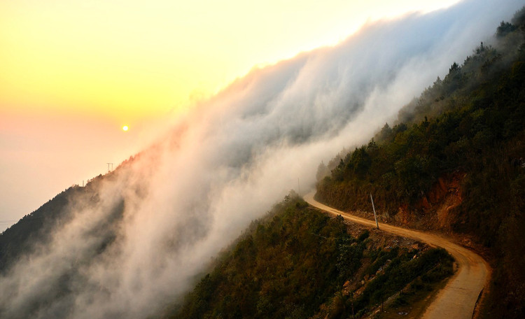 Ngam “Thien duong may Ta Xua” chieu hoang hon tuyet dep-Hinh-7