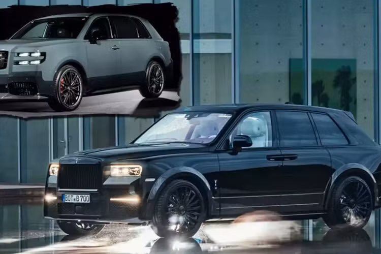 Rolls-Royce Cullinan được Brabus dao kéo "đẹp" như Toyota Century - Hình 10 Rolls-Royce Cullinan duoc Brabus dao keo