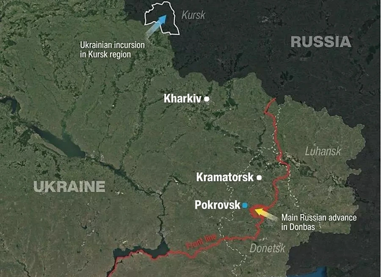 Nga bao vây 3 phía Pokrovsk, lính Ukraine hoảng loạn bỏ chạy Nga bao vay 3 phia Pokrovsk, linh Ukraine hoang loan bo chay