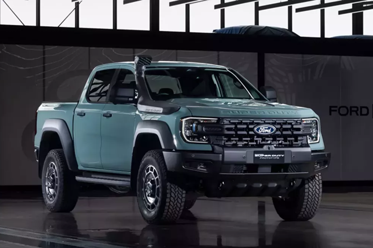 Ford Ranger 2025 them phien ban Super Duty, lieu co ve Viet Nam?