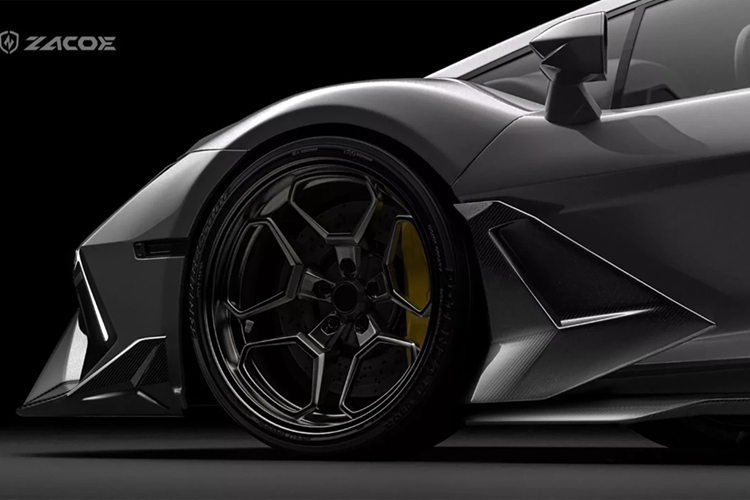 Riêng khuếch tán gió ở cản sau vẫn giữ nguyên thiết kế gốc. Về sức mạnh, Zacoe không can thiệp vào hệ thống vận hành của Revuelto. Siêu xe vẫn giữ nguyên khối động cơ V12 hút khí tự nhiên 6.5L, sản sinh công suất 825 mã lực.