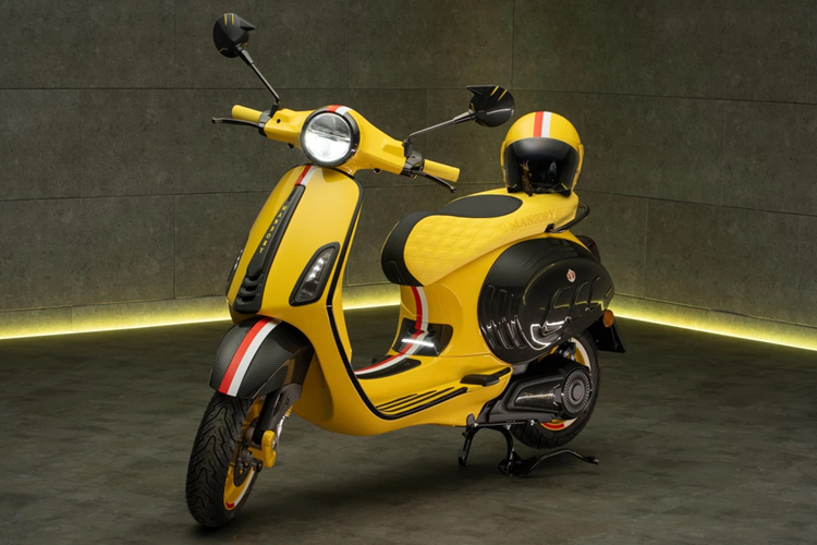 Vespa Primavera Elettrica hon 200 trieu do cuc dep tu Mansory-Hinh-2