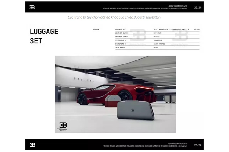 Bugatti Tourbillon tiền độ hơn 26 tỷ đồng, xa xỉ đến từng chi tiết - Hình 3 Bugatti Tourbillon tien do hon 26 ty dong, xa xi den tung chi tiet-Hinh-3