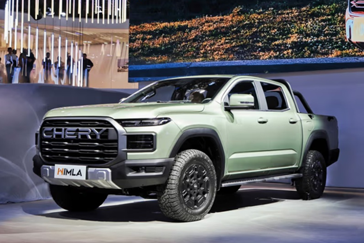 Chery trinh lang xe ban tai Himla, canh tranh Toyota Hilux-Hinh-2
