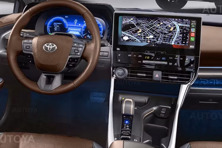 Toyota RAV4 2025 "lộ hàng" đầu xe giống xe sang Lexus RX - Hình 4 Toyota RAV4 2025