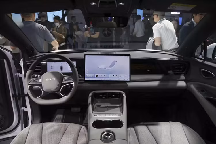 BYD Sealion 06 - SUV dien hang trung nhu Hyundai, chi 560 trieu dong-Hinh-6