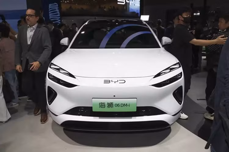 BYD Sealion 06 - SUV dien hang trung nhu Hyundai, chi 560 trieu dong-Hinh-4