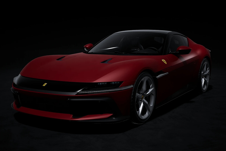 Ferrari 12Cilindri Spider lay cam hung mau sac tu xe dua F1 SF-25-Hinh-2