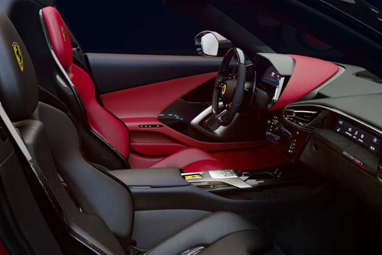 Ferrari 12Cilindri Spider lay cam hung mau sac tu xe dua F1 SF-25-Hinh-5