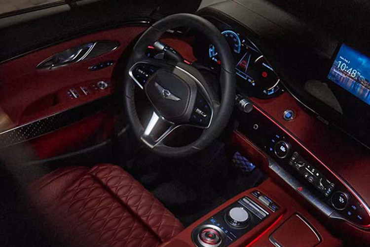 Genesis GV70 2025 moi chi tu 1,22 ty dong, 