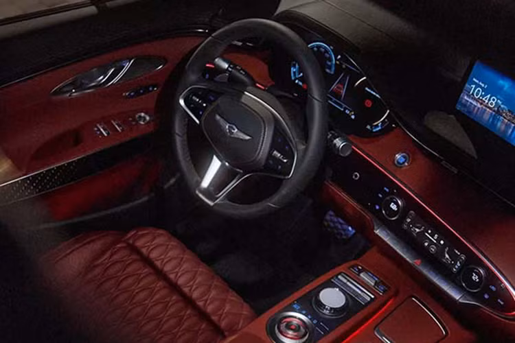 Genesis GV70 2025 moi chi tu 1,22 ty dong, 