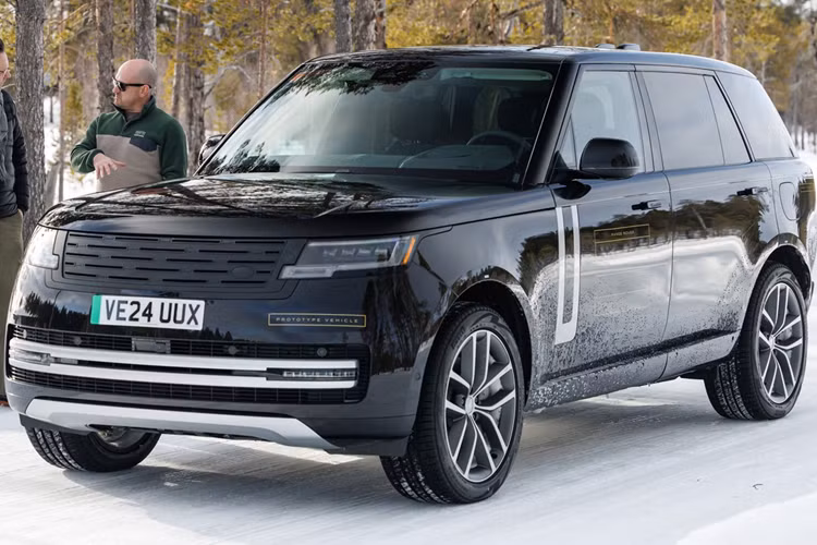Range Rover Electric he lo bo pin 117 kWh, cong nghe xin so