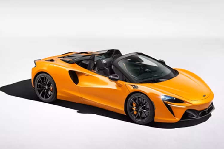 McLaren Artura Spider gan 17 ty 