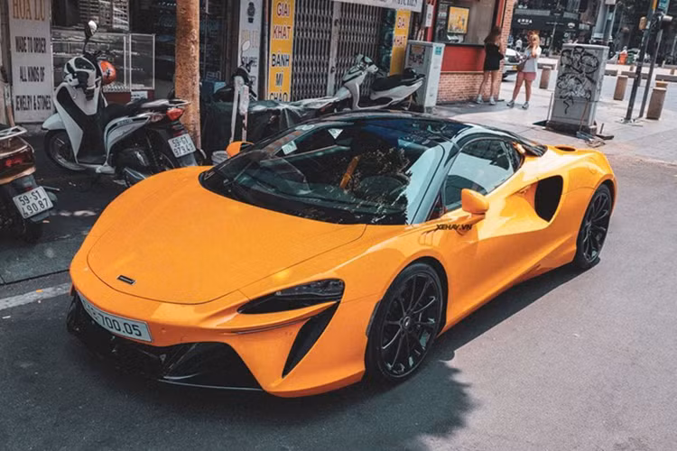 Tan thay McLaren Artura Spider gan 17 ty dong cua dai gia Sai thanh-Hinh-3