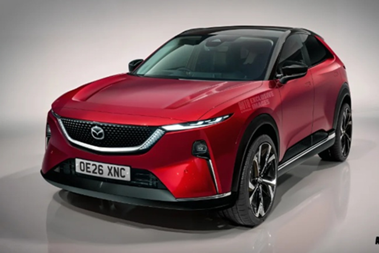 Mazda EZ-60 2026 lo dien - SUV dien co kieu dang coupe