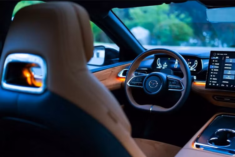 Mazda EZ-60 2026 lo dien - SUV dien co kieu dang coupe-Hinh-5