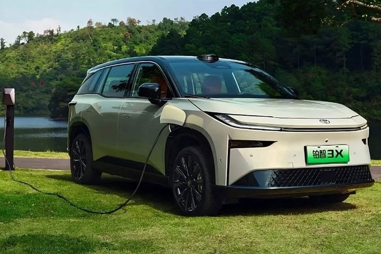 Toyota bZ3X dien 
