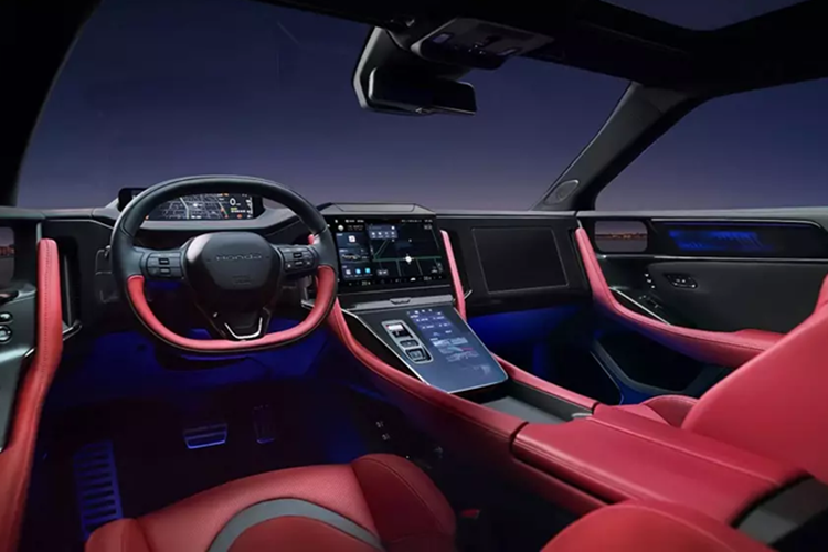 Tan thay Honda GT - oto dien moi voi noi that 6 man hinh-Hinh-7