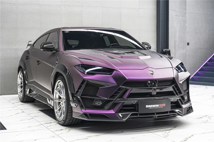 Tận thấy "quái thù" Lamborghini Urus độ bodykit DarwinPRO Tan thay