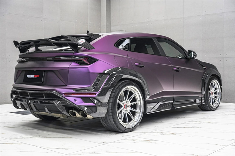 Tận thấy "quái thù" Lamborghini Urus độ bodykit DarwinPRO - Hình 7 Tan thay