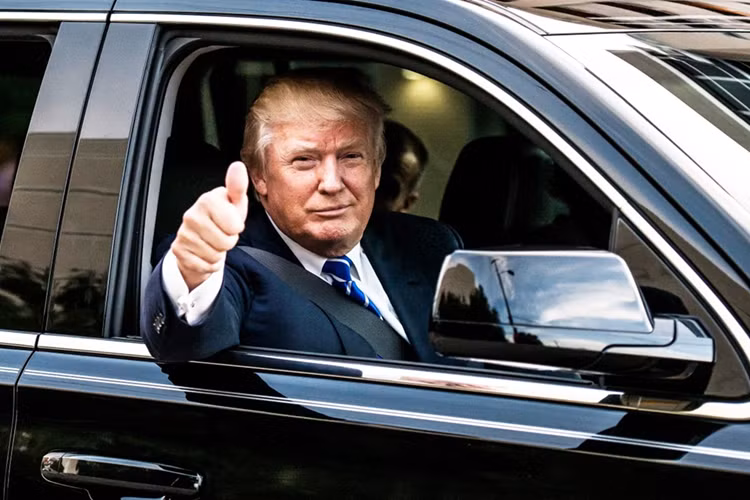 Nhung mau oto dat do, hang hiem cua Tong thong dac cu Trump